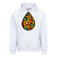 White christmas  teardrop Urban Hoodie - BundleAndBundleShop