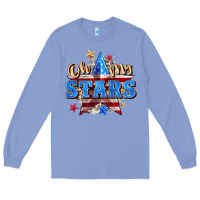 Colony Blue oh my stars Long Sleeve Tee - Zillion Design Studio