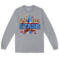 Heather Grey oh my stars Long Sleeve Tee - Zillion Design Studio