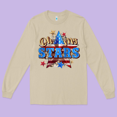 Oh My Stars Long Sleeve Tee Designed By Zillion Design Studio