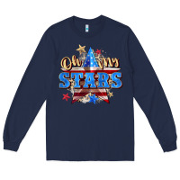 Navy oh my stars Long Sleeve Tee - Zillion Design Studio