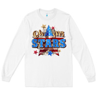 White oh my stars Long Sleeve Tee - Zillion Design Studio