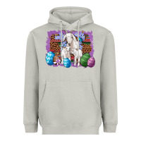 Moon Dust goat family eggs flowers leopard serape glitter Heavyweight Hoodie - Artiststas