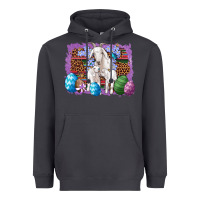 Smoke goat family eggs flowers leopard serape glitter Heavyweight Hoodie - Artiststas