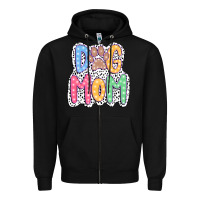 Black dog mom dalmatian Zipper Hoodie - JahusDesignShop