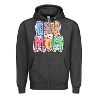 Charcoal Heather dog mom dalmatian Zipper Hoodie - JahusDesignShop