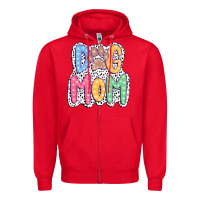 Red dog mom dalmatian Zipper Hoodie - JahusDesignShop