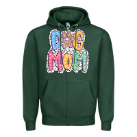 Sports Green dog mom dalmatian Zipper Hoodie - JahusDesignShop