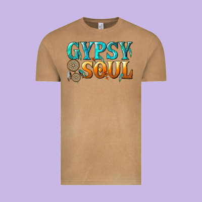 Gypsy Soul Vintage Tee Designed By Texasbilliewilder