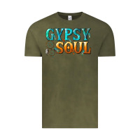 Vintage Olive gypsy soul Vintage Tee - texasbilliewilder