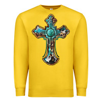 Lemon western cross Premium Sweatshirt - BarkalooDesign