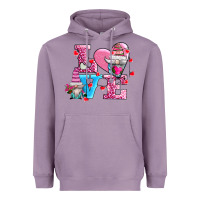 Lavender love and gnomes Heavyweight Hoodie - AdoDesignShop