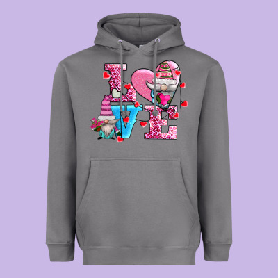 Love And Gnomes Heavyweight Hoodie Designed By Adodesignshop