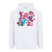 White love and gnomes Heavyweight Hoodie - AdoDesignShop