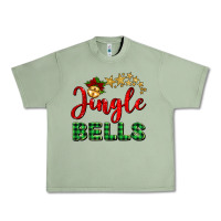 Oil Green christmas jingle bells Urban Heavy Tee - BarkalooDesign
