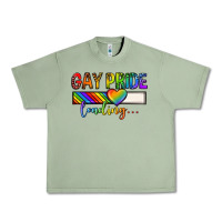Oil Green gay pride loading lgbtq Urban Heavy Tee - texasbilliewilder