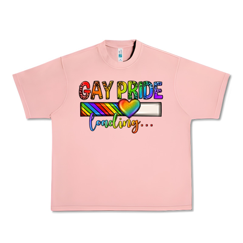 Gay Pride Loading Lgbtq Urban Heavy Tee by texasbilliewilder | Teevron