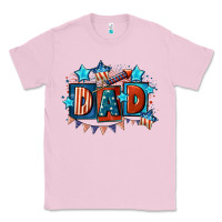 Bubblegum Pink American Dad  4th of july Classic Tee - CowGirlArtShop