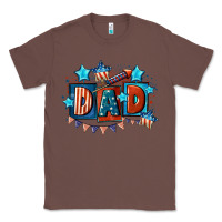 Chestnut American Dad  4th of july Classic Tee - CowGirlArtShop