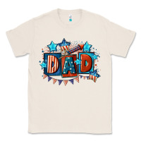 Natural American Dad  4th of july Classic Tee - CowGirlArtShop