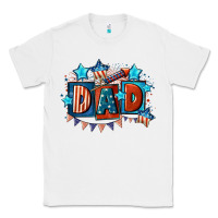 White American Dad  4th of july Classic Tee - CowGirlArtShop