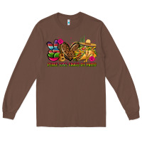 Chestnut peace love cinco de mayo Long Sleeve Tee - CTS Tumbler Store