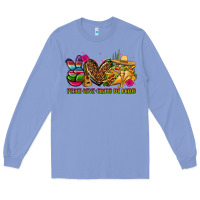 Colony Blue peace love cinco de mayo Long Sleeve Tee - CTS Tumbler Store