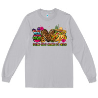 Moon Dust peace love cinco de mayo Long Sleeve Tee - CTS Tumbler Store