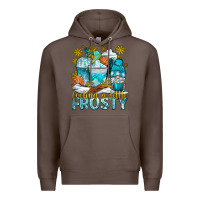 Coffee feeling a little frosty coffee cups Premium Hoodie - NancyCooperArtShop