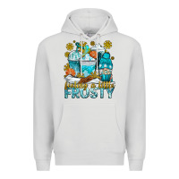 Dove Grey feeling a little frosty coffee cups Premium Hoodie - NancyCooperArtShop