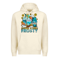 Sandshell feeling a little frosty coffee cups Premium Hoodie - NancyCooperArtShop
