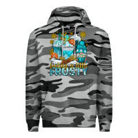 Slate Camo feeling a little frosty coffee cups Premium Hoodie - NancyCooperArtShop