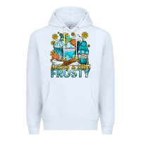 White feeling a little frosty coffee cups Premium Hoodie - NancyCooperArtShop