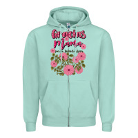 Seafoam gracias mama por tu infinito amor Zipper Hoodie - JahusDesignShop
