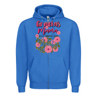 True Royal gracias mama por tu infinito amor Zipper Hoodie - JahusDesignShop