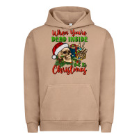 Pigment Burro when you’re dead inside but it's christmas Urban Hoodie - BundleAndBundleShop
