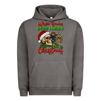 Pigment Tornado when you’re dead inside but it's christmas Urban Hoodie - BundleAndBundleShop