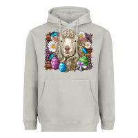 Moon Dust easter sheep eggs butterfly daisys leopard glitter wooden Heavyweight Hoodie - Artiststas