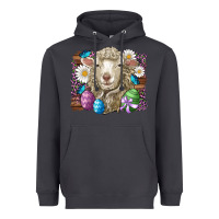 Smoke easter sheep eggs butterfly daisys leopard glitter wooden Heavyweight Hoodie - Artiststas