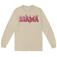 Mushroom pink flowers mama Long Sleeve Tee - Zillion Design Studio