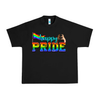 Black happy pride Urban Heavy Tee - texasbilliewilder