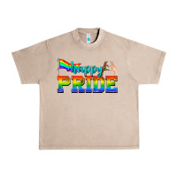 French Oak happy pride Urban Heavy Tee - texasbilliewilder