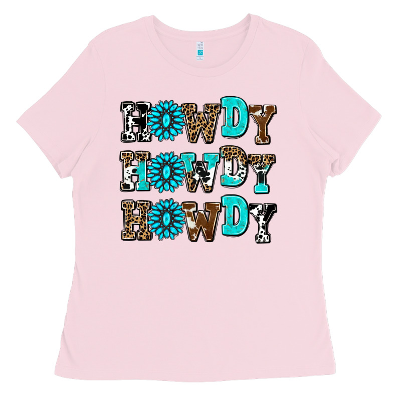 Howdy Howdy Howdy Ladies Tee by AdoDesignShop | Teevron