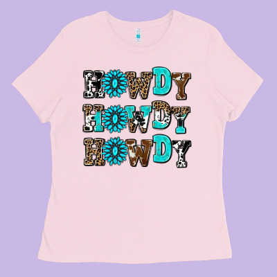 Howdy Howdy Howdy Ladies Tee Designed By Adodesignshop