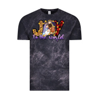 Cloud Black joy to the world Vintage Tee - Zillion Design Studio