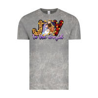 Cloud Rock joy to the world Vintage Tee - Zillion Design Studio