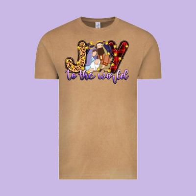 Joy To The World Vintage Tee Designed By Zillion Design Studio