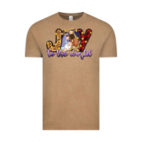 Vintage Coffee joy to the world Vintage Tee - Zillion Design Studio