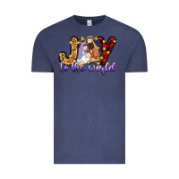 Vintage Denim joy to the world Vintage Tee - Zillion Design Studio