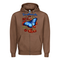 Chestnut transformada por dios Zipper Hoodie - JahusDesignShop